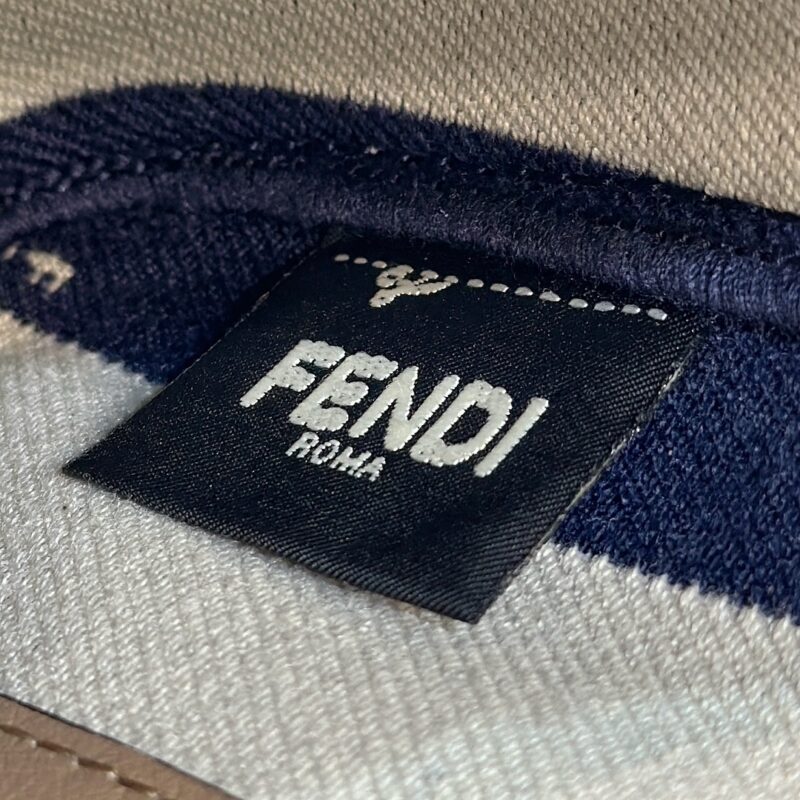 a7-61 Replica Fendi Baguette Small Cotton Blue - Image 7