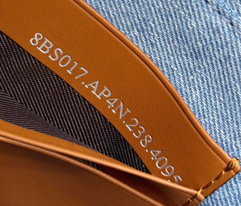 a8-1-28 Replica Fendi Baguette Small Denim Blue - Image 7