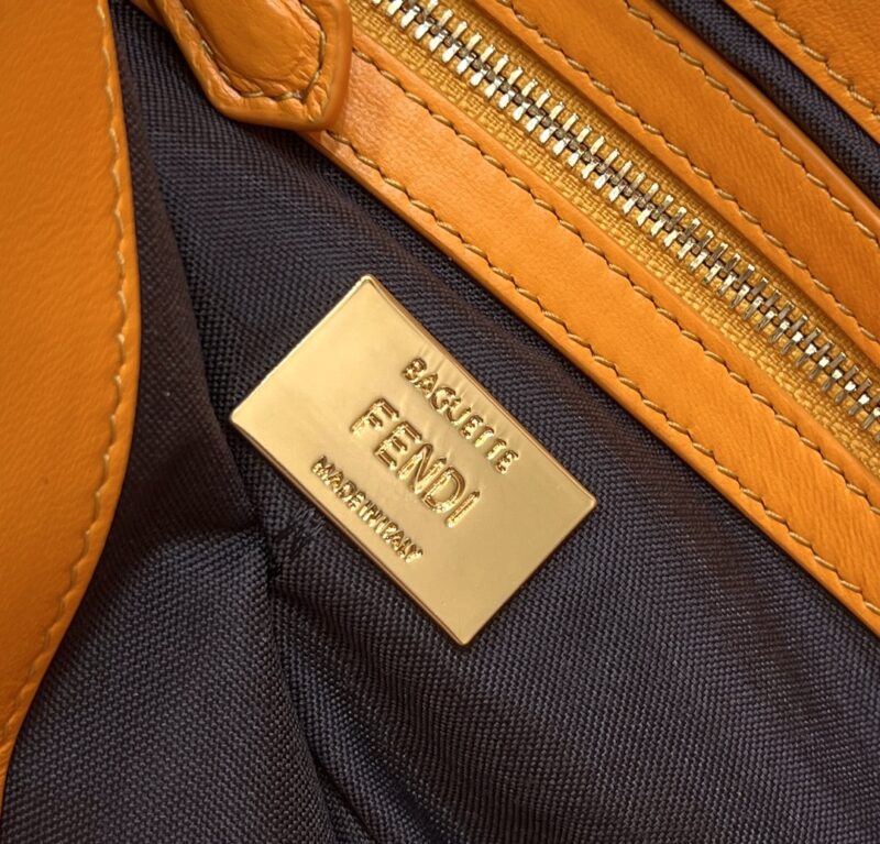 a8-2-16 Replica Fendi Baguette Orange - Image 8
