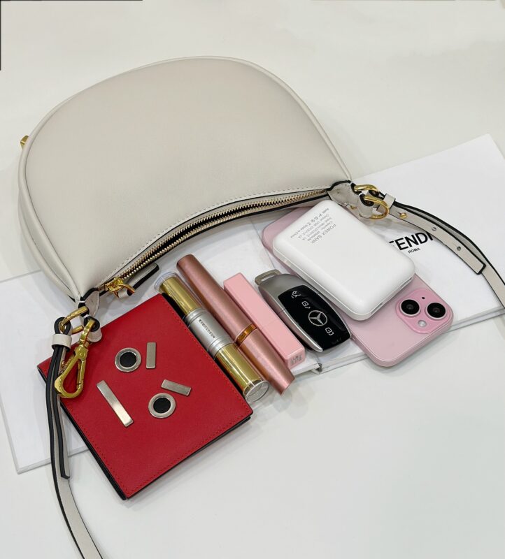 a8-2-6 Replica Fendi Fendigraphy Small White - Image 8