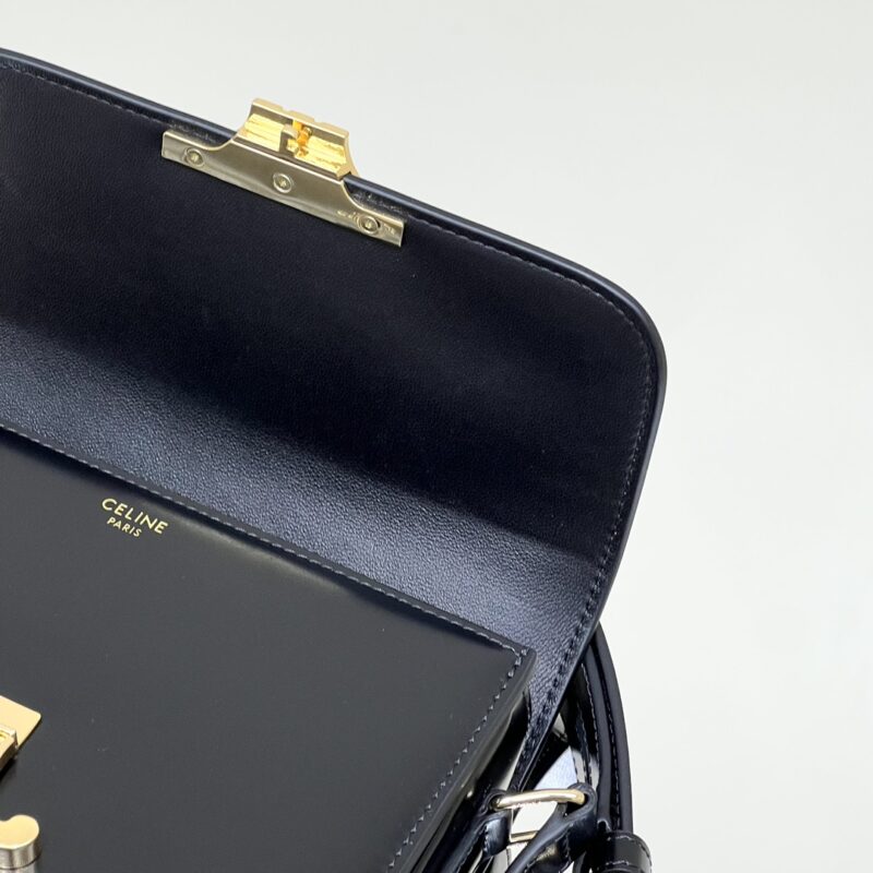 a8-77 Replica Celine Triomphe Mini Black - Image 8