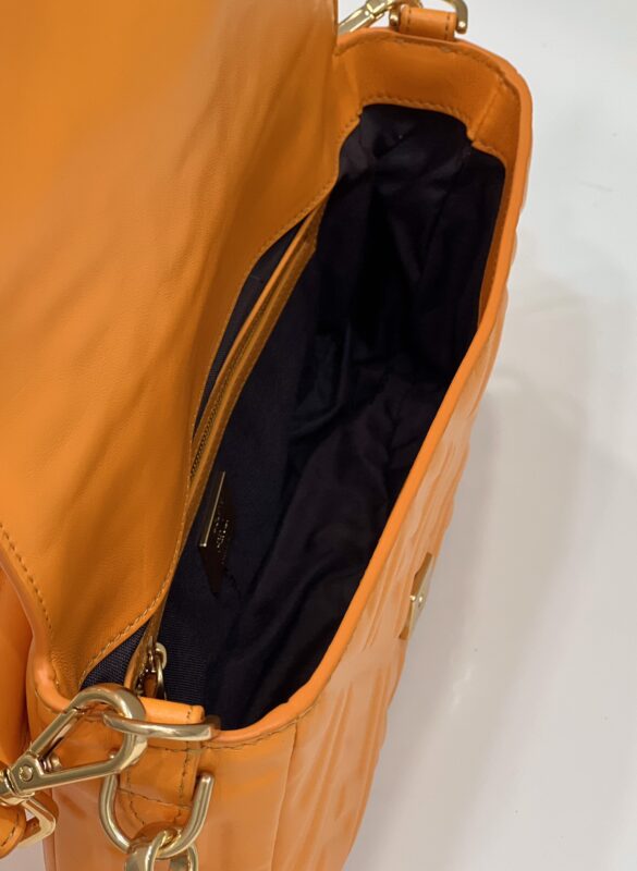 a9-1-23 Replica Fendi Baguette Orange - Image 9