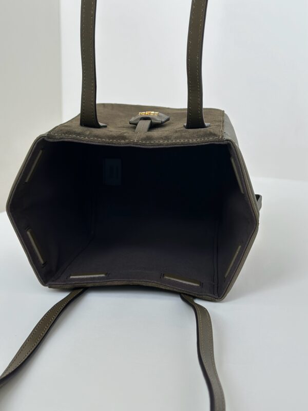 a9-17 Replica Fendi Origami Small Dark Green - Image 9