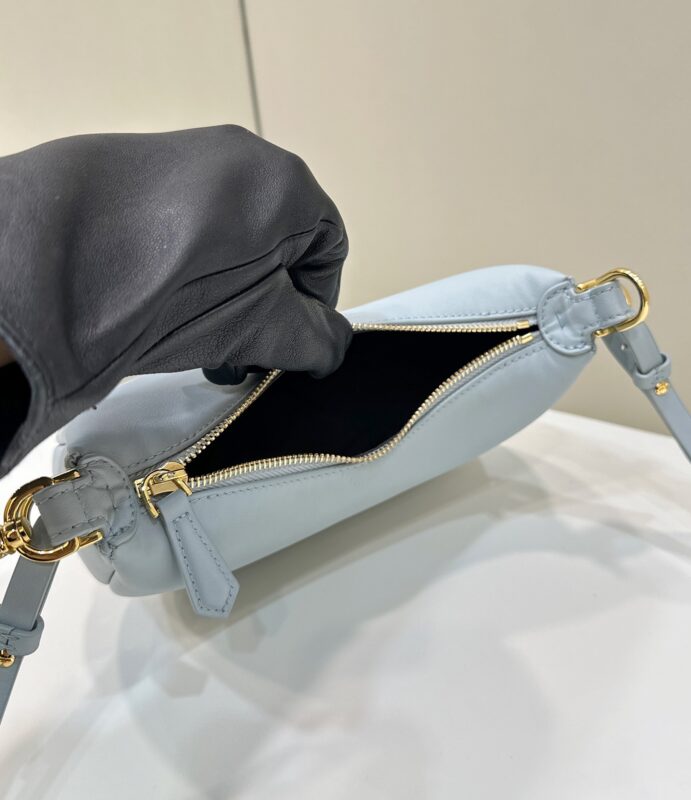 a9-3-4 Replica Fendi Fendigraphy Small Sky Blue - Image 9