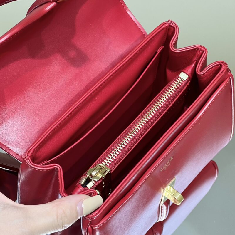 a9-81 Replica Celine Mini 16 Red - Image 9