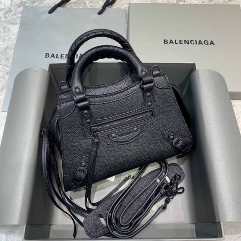 aa1-3-3 Replica Balenciaga Neo Classic City Black