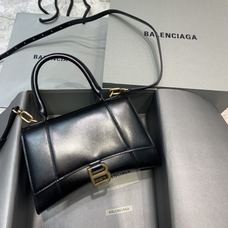 aa1-71 Replica Balenciaga Hourglass Black
