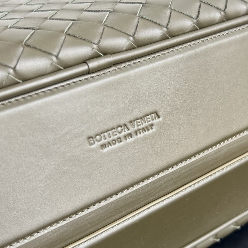 aa8-33 Replica Bottega Veneta Travel Briefcase Dark Green - Image 8