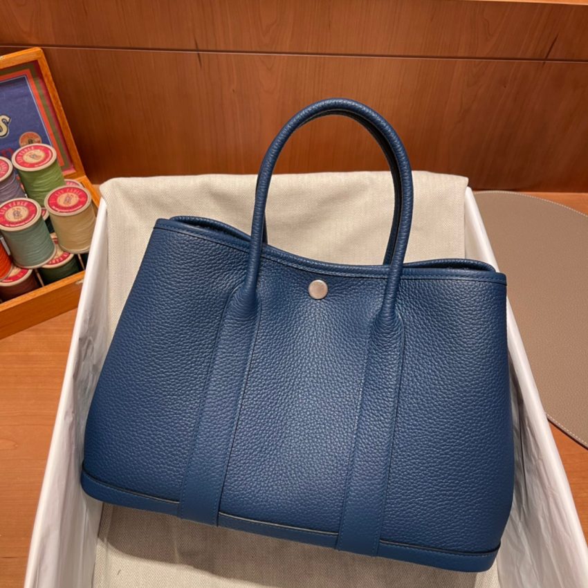 fb638e_b024b992a5e84ee08c3ec0cbd40878dbmv2 Replica Hermes Garden Party 30cm Ocean Blue - Image 6