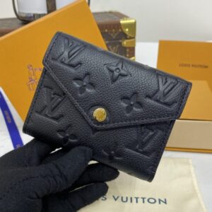 Replica Louis Vuitton Victorine Wallet Black