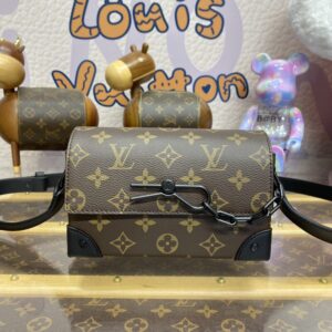 Replica Louis Vuitton Steamer Wearable Wallet Brown