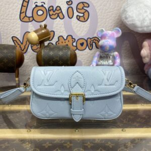 Replica Louis Vuitton Wallet on Chain Ivy Sky Blue