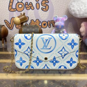 Elementor 页面 #31077 Replica Louis Vuitton Félicie Pochette Blue Pink