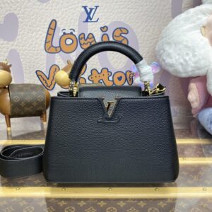 Replica Loius Vuitton Capucines Full Black