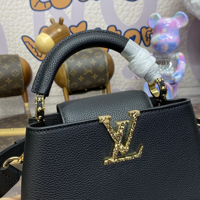 img_1698de7a_20240812_i1723461532_474_0 Replica Loius Vuitton Capucines East West Black - Image 2