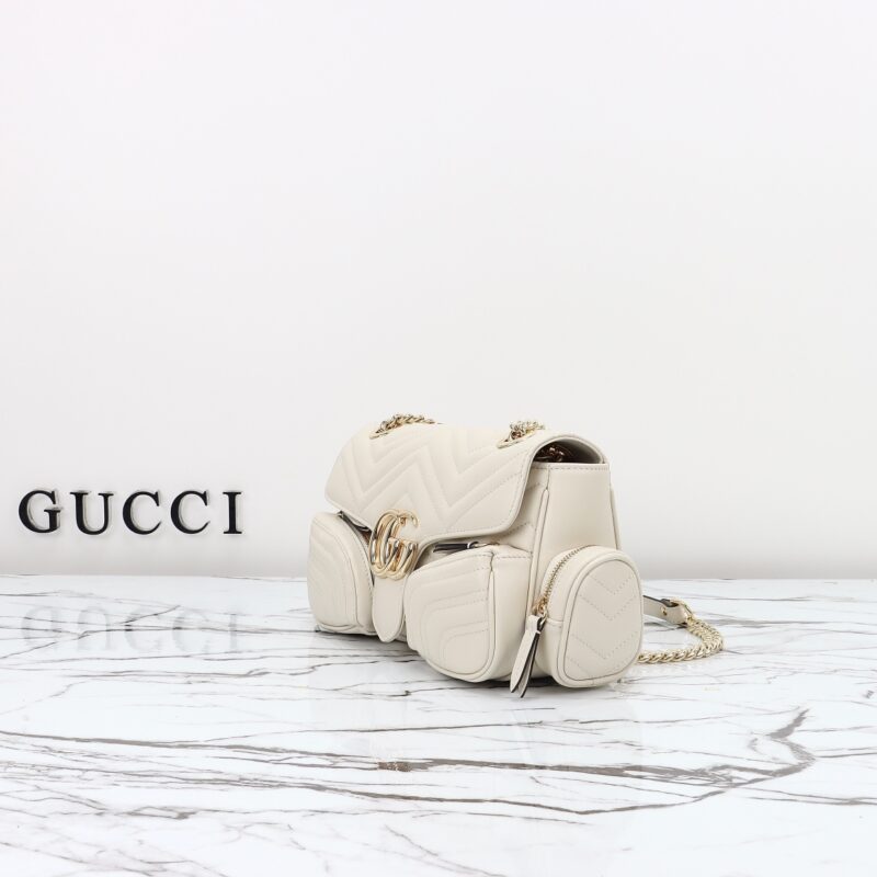 img_3d468541_20240710_i1720569031_4373_0 Replica Gucci Marmont 2.0 GG Shoulder Bag White - Image 2