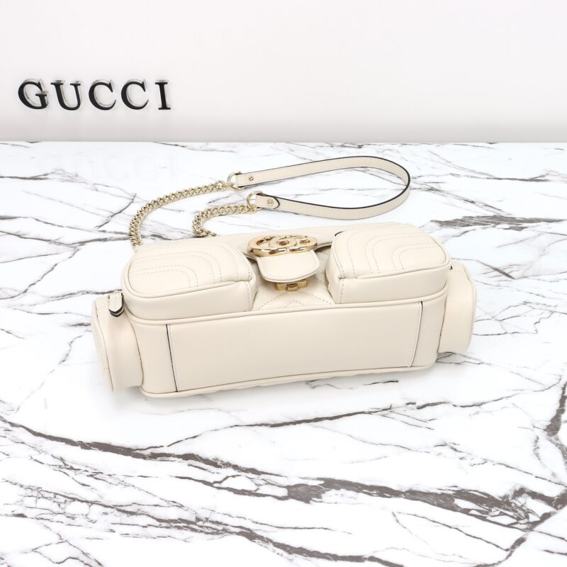 img_3d468541_20240710_i1720569031_6588_0 Replica Gucci Marmont 2.0 GG Shoulder Bag White - Image 3