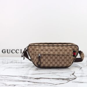Replica Gucci Small GG Belt Bag Beige