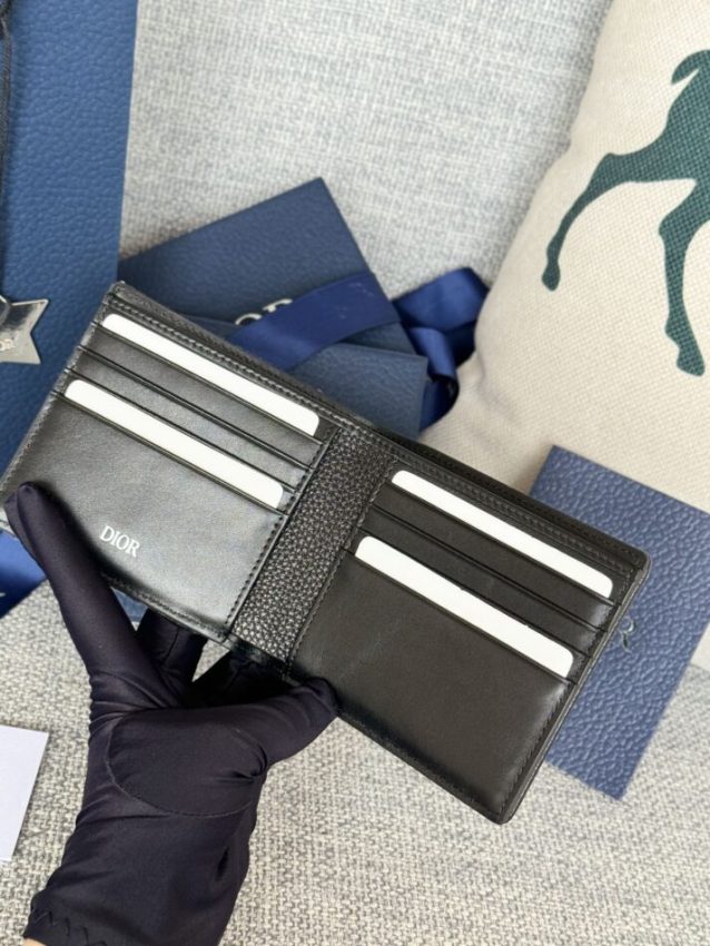 img_80e46a01_20240630_i1719760993_7964_8 Replica Dior Jacquard Wallet Oblique Black - Image 2