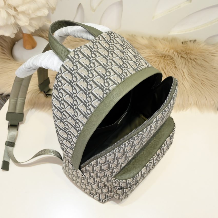 img_a189b943_20240611_i1718038411_8074_8 Replica Dior Rider Backpack Khaki Dior Oblique Jacquard - Image 9