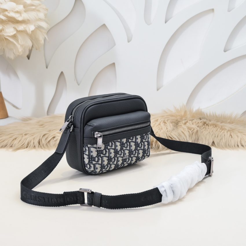 img_a189b943_20240913_i1726170833_5987_7 Replica Dior Rider Zipped Messenger Bag Black - Image 6