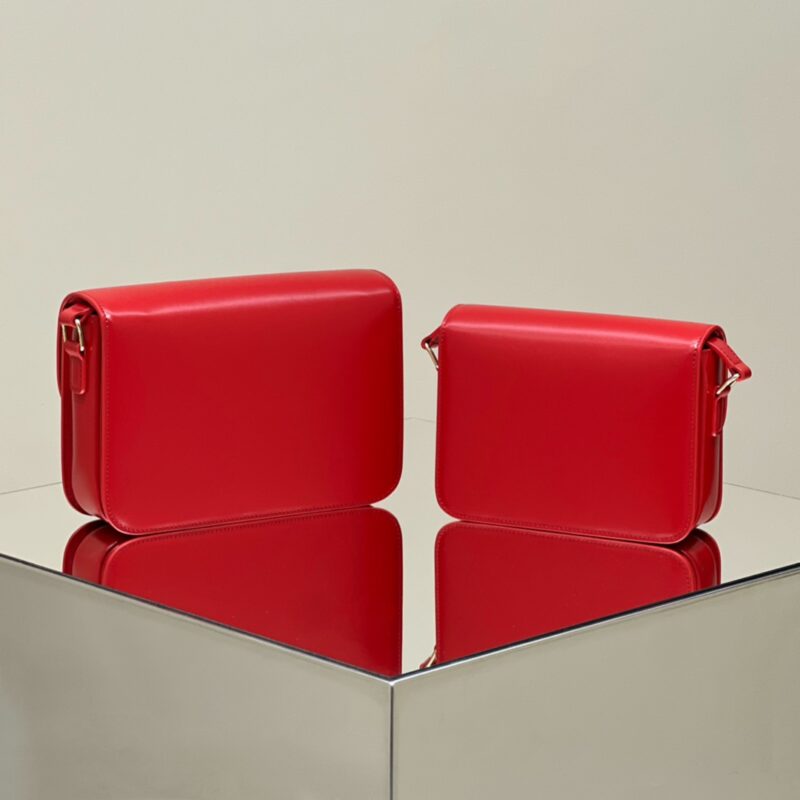 img_c2457b7a_20231019_i1697724810_5578_2 Replica Celine Triomphe Mini Red - Image 4