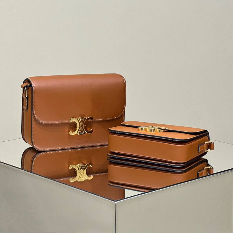 img_c2457b7a_20231019_i1697727350_4440_3 Replica Celine Triomphe Mini Brown - Image 4