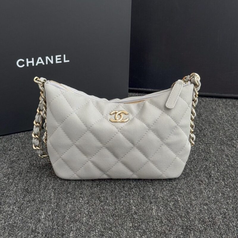 windows1718910558111_1194858099-187258239 Replica CHANEL 24p Dumpling Bag Gray