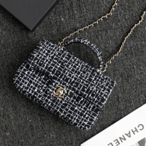 Elementor 页面 #30134 Replica CHANEL 24p Tweed Black and White